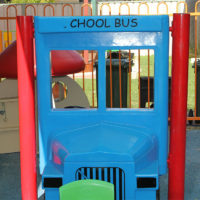 school bus playground